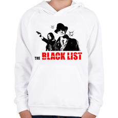 PRINTFASHION BLACKLIST - Gyerek kapucnis pulóver - Fehér