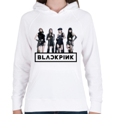 PRINTFASHION Blackpink - Női kapucnis pulóver - Fehér