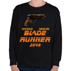 PRINTFASHION blade runner 2049 - Gyerek pulóver - Fekete