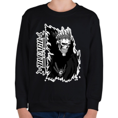 PRINTFASHION Bleach Barragan - Gyerek pulóver - Fekete
