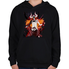 PRINTFASHION Bleach Kurosaki Ichigo  - Gyerek kapucnis pulóver - Fekete