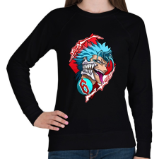 PRINTFASHION Bleach - Női pulóver - Fekete női pulóver, kardigán