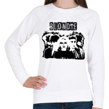 PRINTFASHION blondie bw - Női pulóver - Fehér női pulóver, kardigán