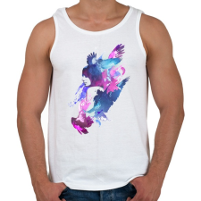 PRINTFASHION Bloody fight - Férfi atléta - Fehér atléta, trikó