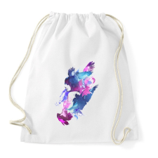 PRINTFASHION Bloody fight - Sportzsák, Tornazsák - Fehér tornazsák