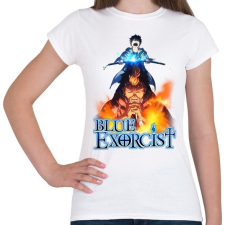 PRINTFASHION Blue Exorcist - Női póló - Fehér női póló