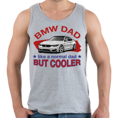 PRINTFASHION BMW Dad - Férfi atléta - Sport szürke
