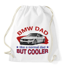 PRINTFASHION BMW Dad - Sportzsák, Tornazsák - Fehér tornazsák