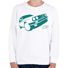 PRINTFASHION Bmw e30 03 - Gyerek pulóver - Fehér