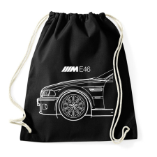 PRINTFASHION BMW E46 M power - Sportzsák, Tornazsák - Fekete tornazsák