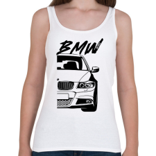 PRINTFASHION BMW - E90 - Női atléta - Fehér női trikó