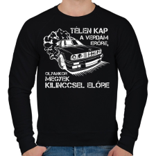 PRINTFASHION BMW for life - Férfi pulóver - Fekete férfi pulóver, kardigán