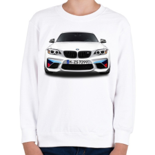 PRINTFASHION Bmw - Gyerek pulóver - Fehér gyerek pulóver, kardigán