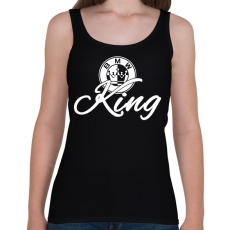 PRINTFASHION BMW KING - Női atléta - Fekete