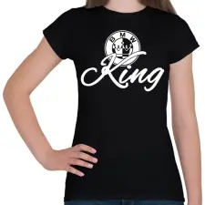 PRINTFASHION BMW KING - Női póló - Fekete női póló