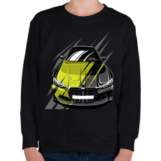 PRINTFASHION BMW M3 - Gyerek pulóver - Fekete