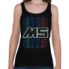 PRINTFASHION BMW M5 - Női atléta - Fekete