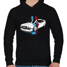 PRINTFASHION BMW M - Férfi kapucnis pulóver - Fekete