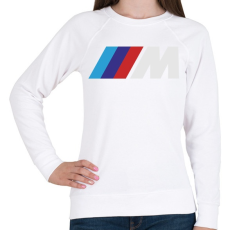 PRINTFASHION BMW M - Női pulóver - Fehér