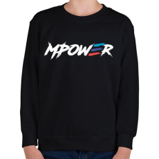 PRINTFASHION BMW M POWER - Gyerek pulóver - Fekete