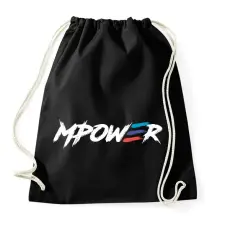 PRINTFASHION BMW M POWER - Sportzsák, Tornazsák - Fekete tornazsák