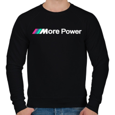 PRINTFASHION Bmw More Power - Férfi pulóver - Fekete férfi pulóver, kardigán