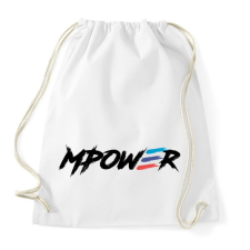 PRINTFASHION BMW MPOWER - Sportzsák, Tornazsák - Fehér tornazsák