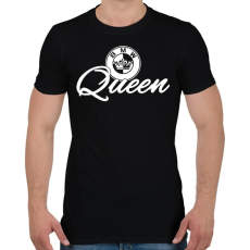 PRINTFASHION BMW QUEEN - Férfi póló - Fekete
