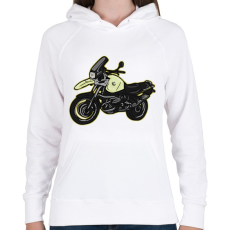PRINTFASHION BMW r1100 gs - Női kapucnis pulóver - Fehér