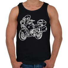 PRINTFASHION BMW R850RT _f - Férfi atléta - Fekete