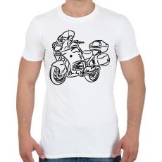 PRINTFASHION BMW R850RT - Férfi póló - Fehér