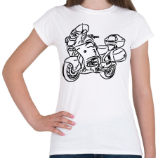 PRINTFASHION BMW R850RT - Női póló - Fehér női póló