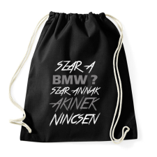 PRINTFASHION BMW - Sportzsák, Tornazsák - Fekete tornazsák