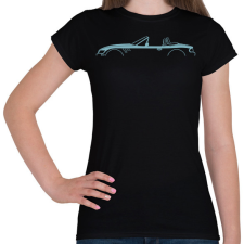 PRINTFASHION BMW Z3 - Női póló - Fekete női póló