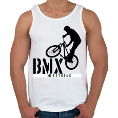 PRINTFASHION Bmx - Férfi atléta - Fehér