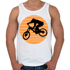 PRINTFASHION bmx - Férfi atléta - Fehér