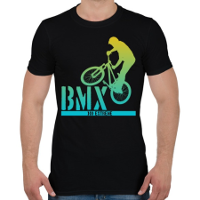 PRINTFASHION Bmx - Férfi póló - Fekete férfi póló