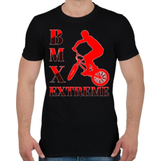 PRINTFASHION Bmx - Férfi póló - Fekete