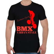 PRINTFASHION Bmx - Férfi póló - Fekete férfi póló