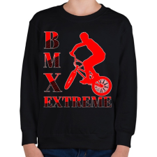 PRINTFASHION Bmx - Gyerek pulóver - Fekete gyerek pulóver, kardigán