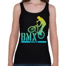 PRINTFASHION Bmx - Női atléta - Fekete