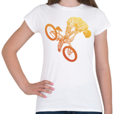 PRINTFASHION BMX - Női póló - Fehér női póló
