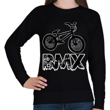 PRINTFASHION Bmx - Női pulóver - Fekete női pulóver, kardigán