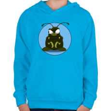 PRINTFASHION BoB - Gyerek kapucnis pulóver - Azúrkék