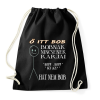 PRINTFASHION Bob - Sportzsák, Tornazsák - Fekete
