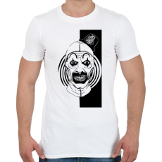 PRINTFASHION Bohócrém - Férfi póló - Fehér