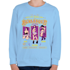 PRINTFASHION Bohózat - Gyerek pulóver - Világoskék gyerek pulóver, kardigán