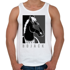 PRINTFASHION BOJACK - Férfi atléta - Fehér atléta, trikó