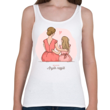 PRINTFASHION Boldog anyák napját - Női atléta - Fehér női trikó