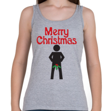 PRINTFASHION Boldog Karácsonyt! - Női atléta - Sport szürke